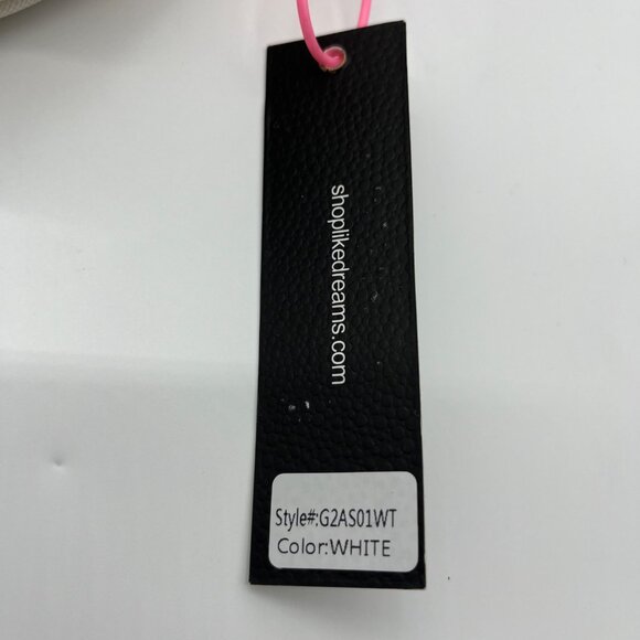 Like Dreams Off-White Bow Baguette Shoulder Bag - Picture 11 of 12